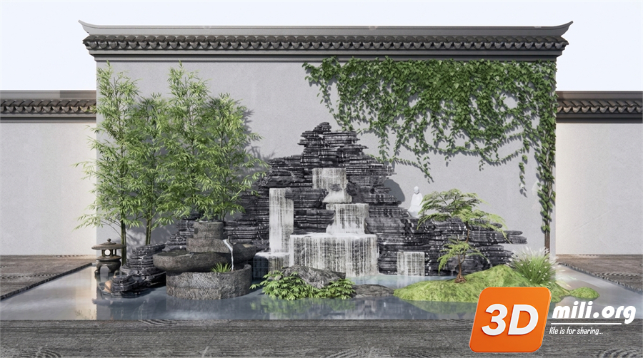 Rockery Skp Files